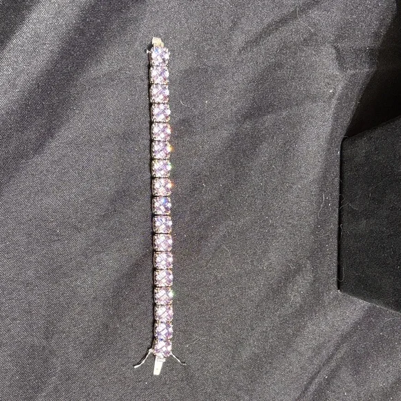 Vintage Park Lane purple lilac Impressions Bracelet - Picture 4 of 6